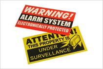 Warning Stickers